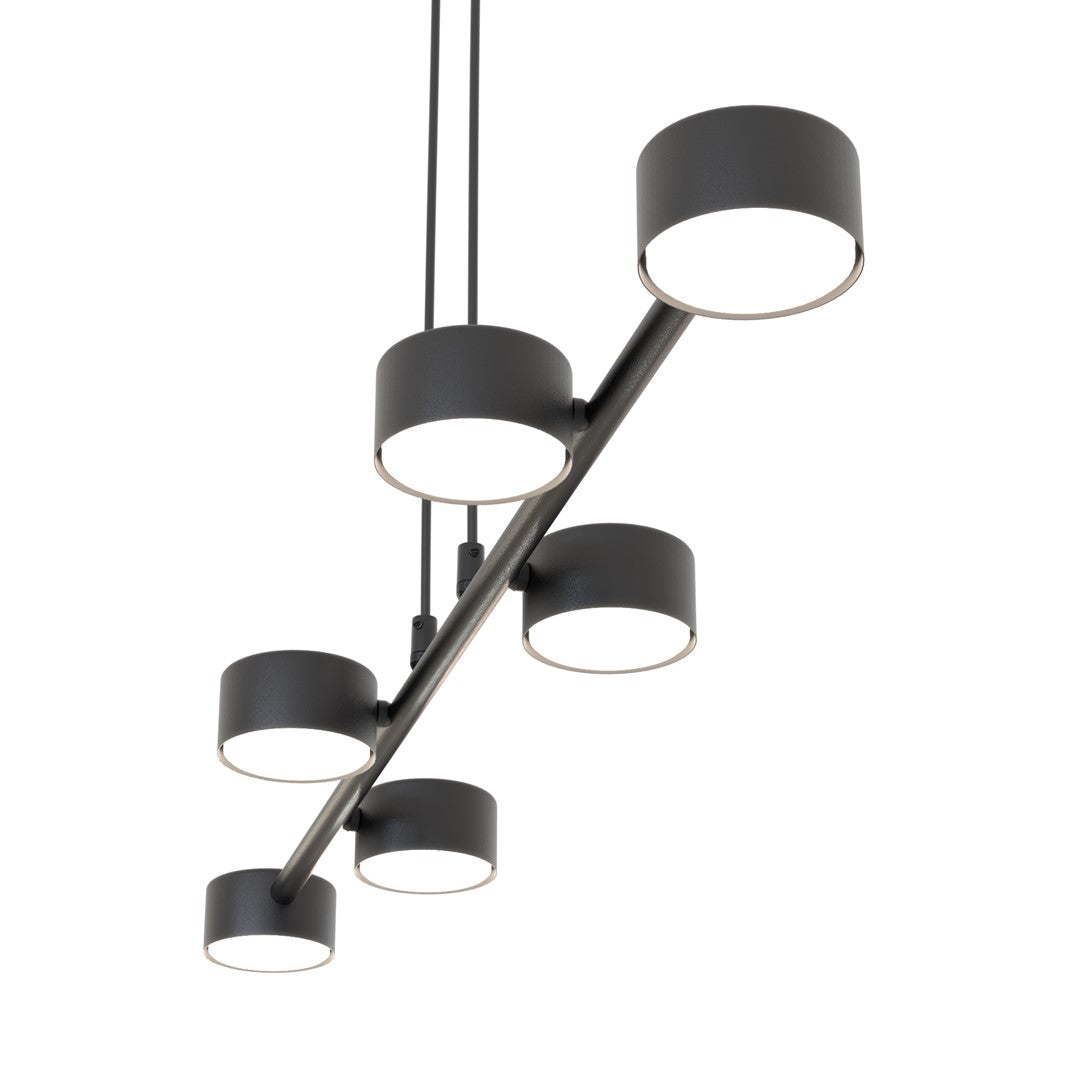 Lustra suspendata MEGARA 6 BL