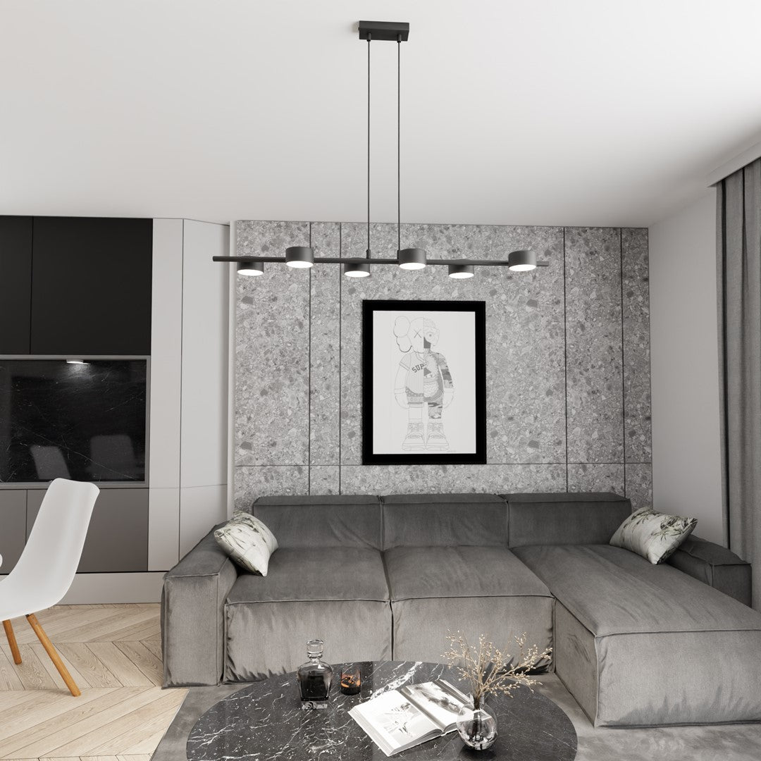 Lustra suspendata SORA 6 BL