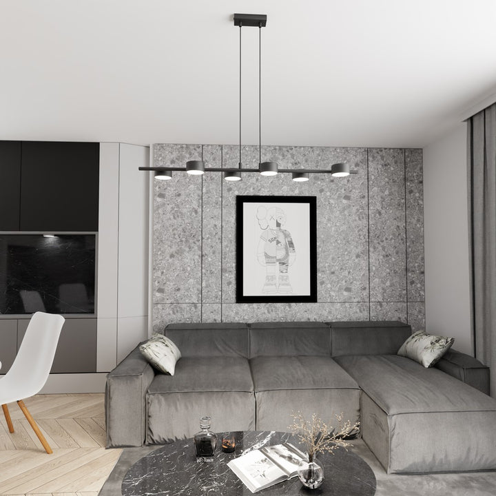 Lustra suspendata SORA 6 BL
