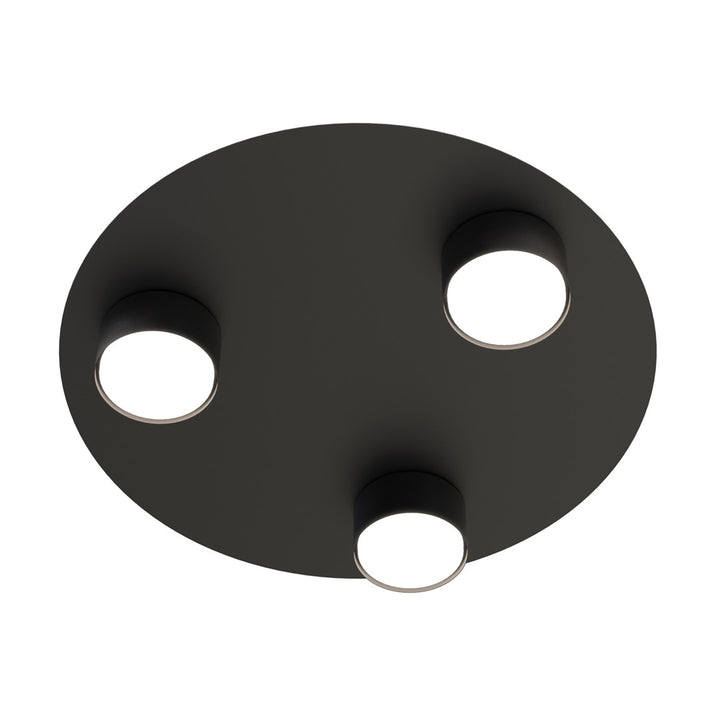 Plafoniera BOLX 3 BL