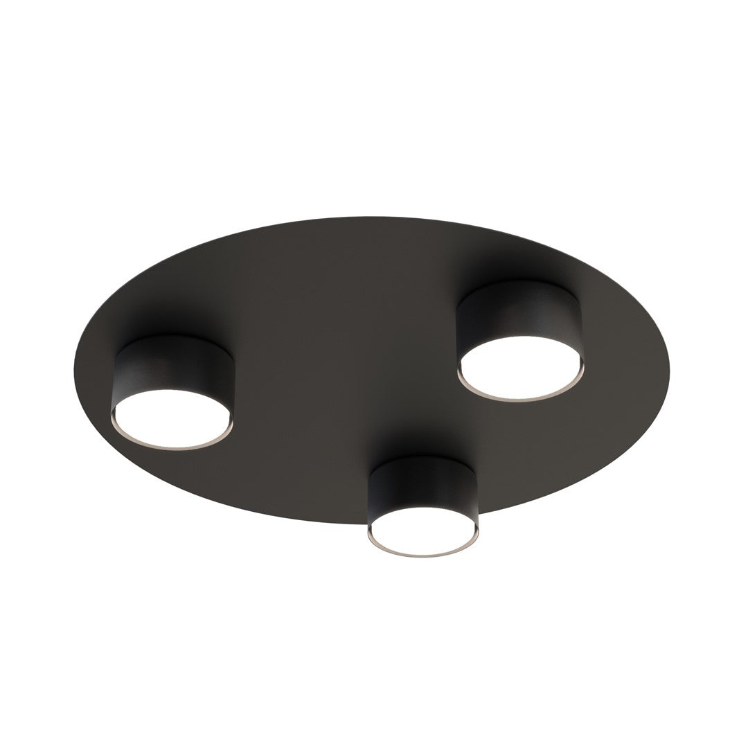 Plafoniera BOLX 3 BL