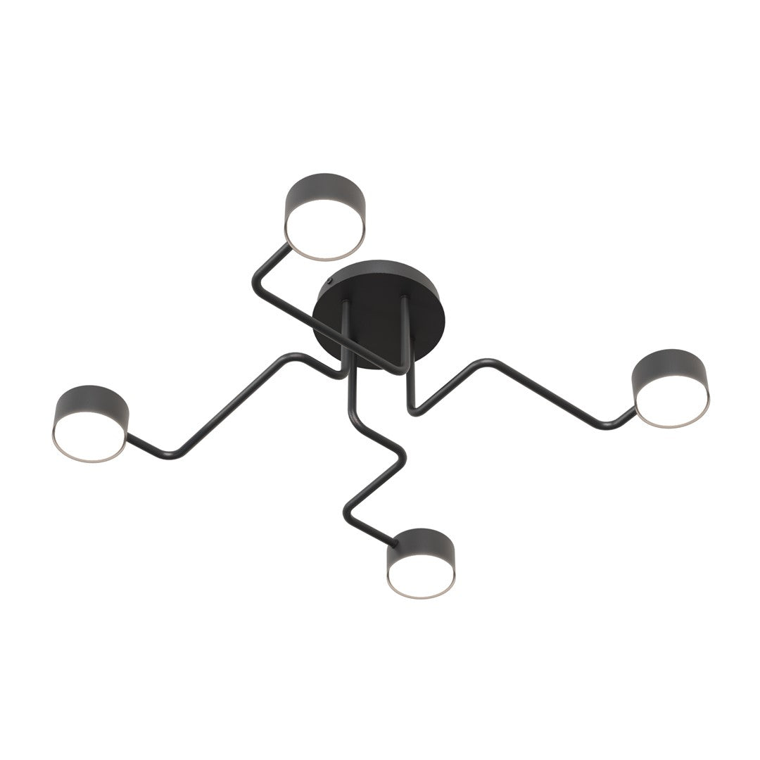 Lustra suspendata KURAGE 4 BL