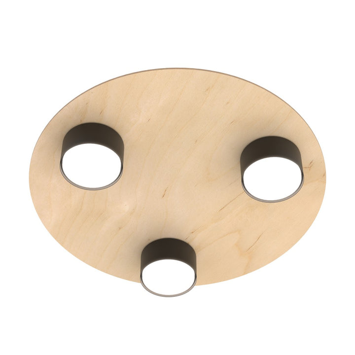 Plafoniera PIXO 3 BL