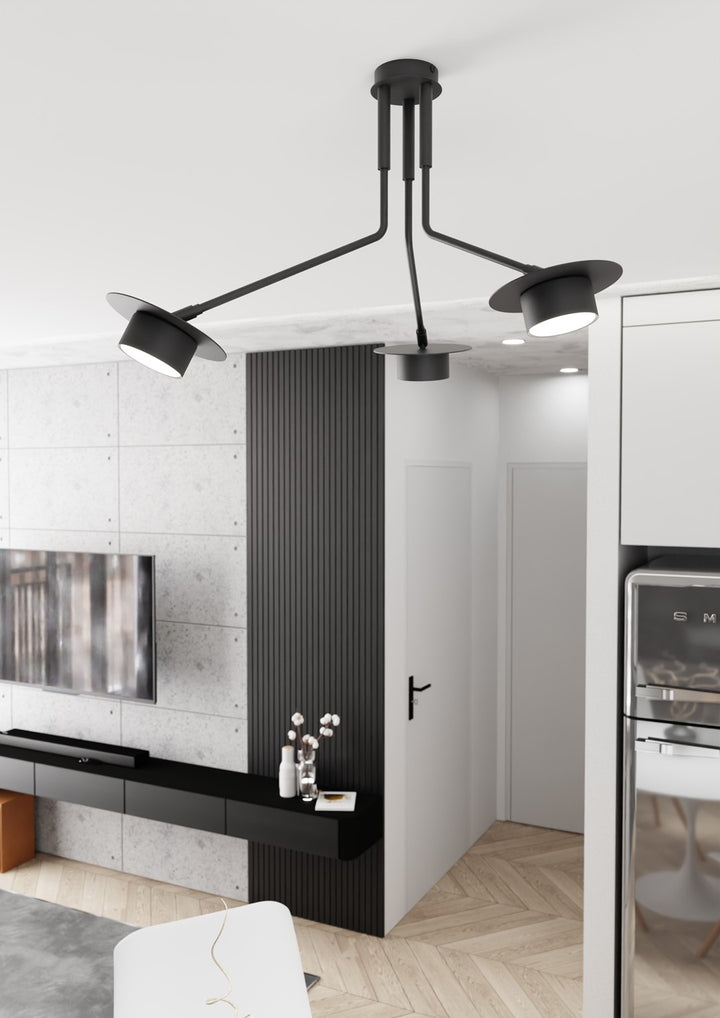 Lustra suspendata MIZU 3 BL