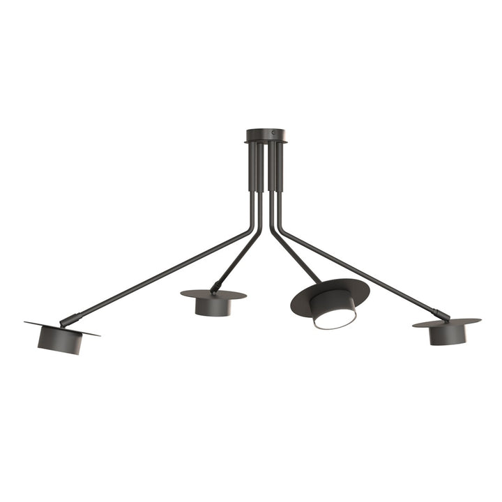 Lustra suspendata MIZU 4 BL