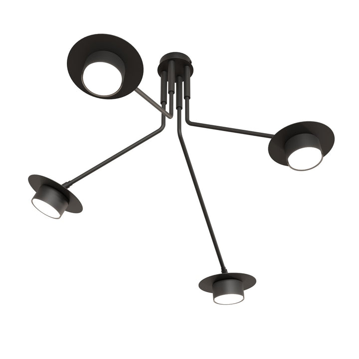Lustra suspendata MIZU 4 BL