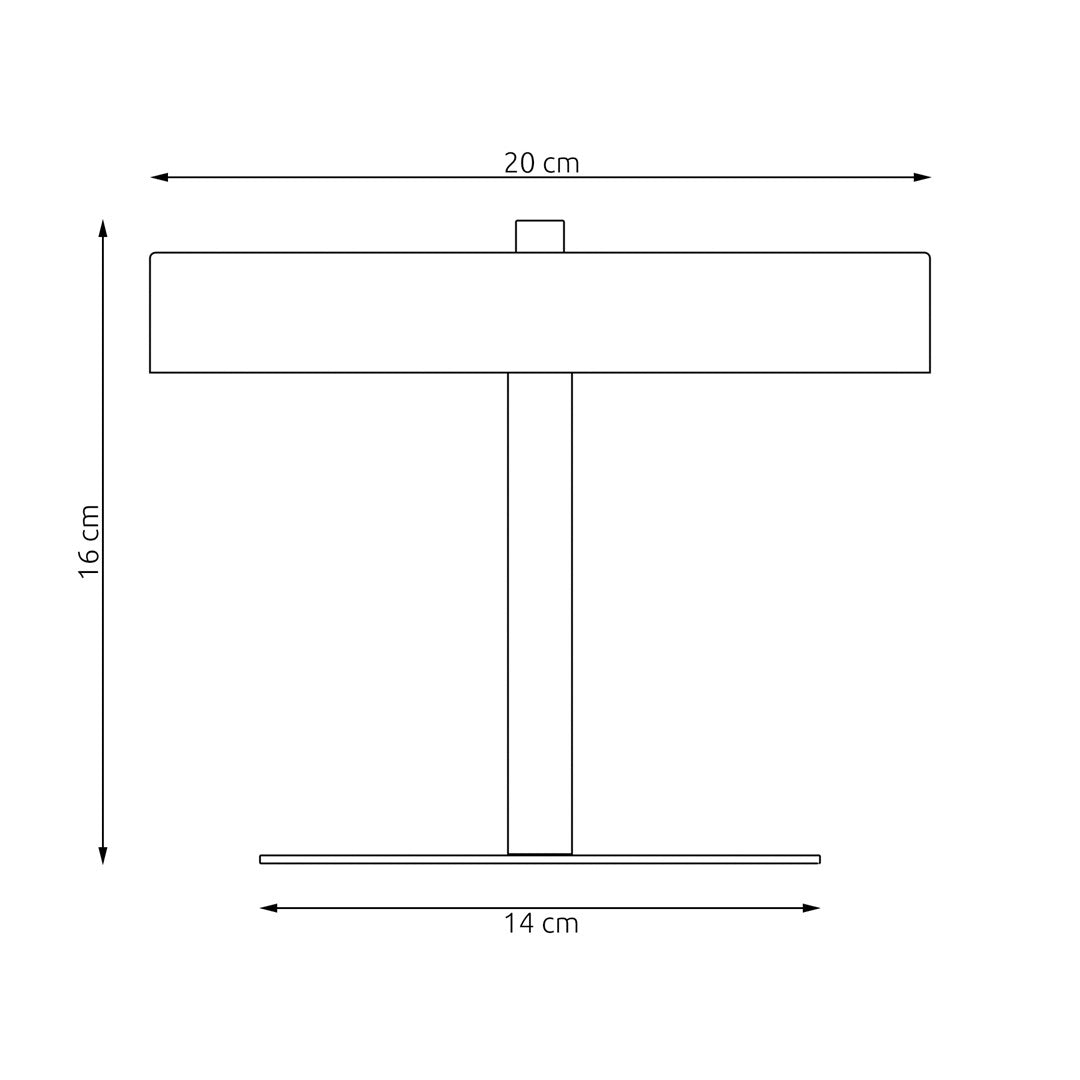 Lampa de masa NEMO LN2 BL