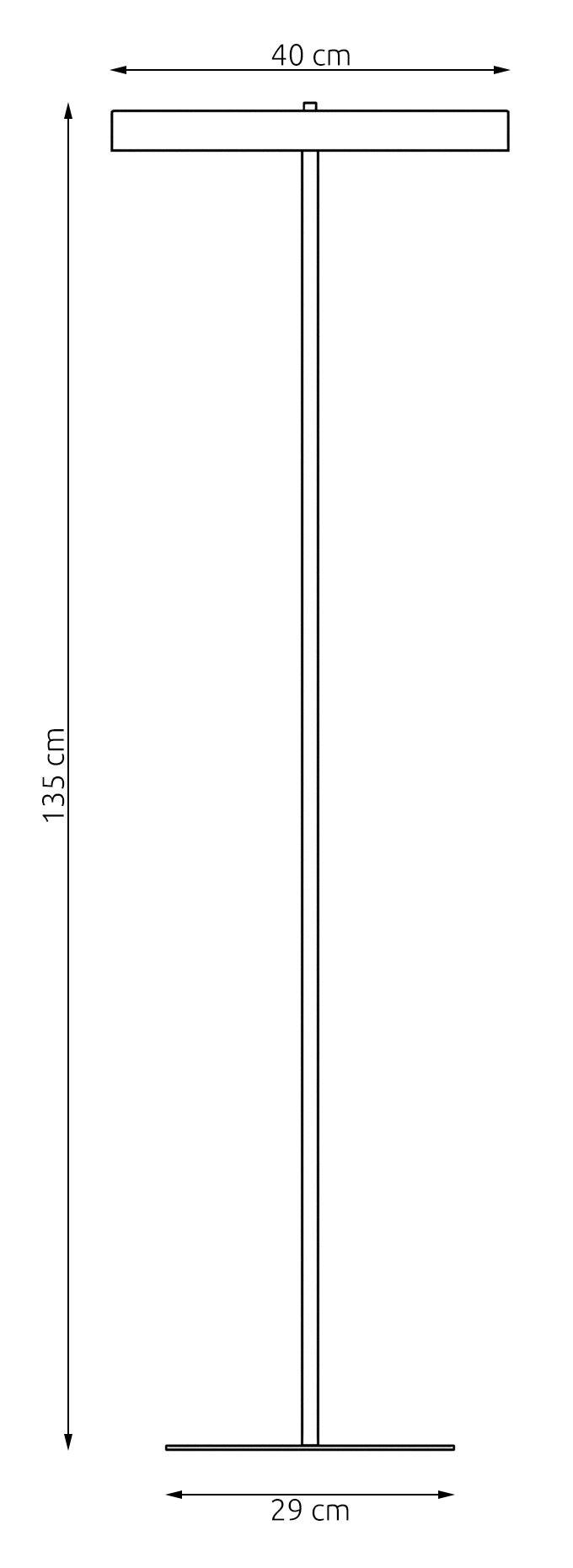 Lampadar NEMO LP3 BL