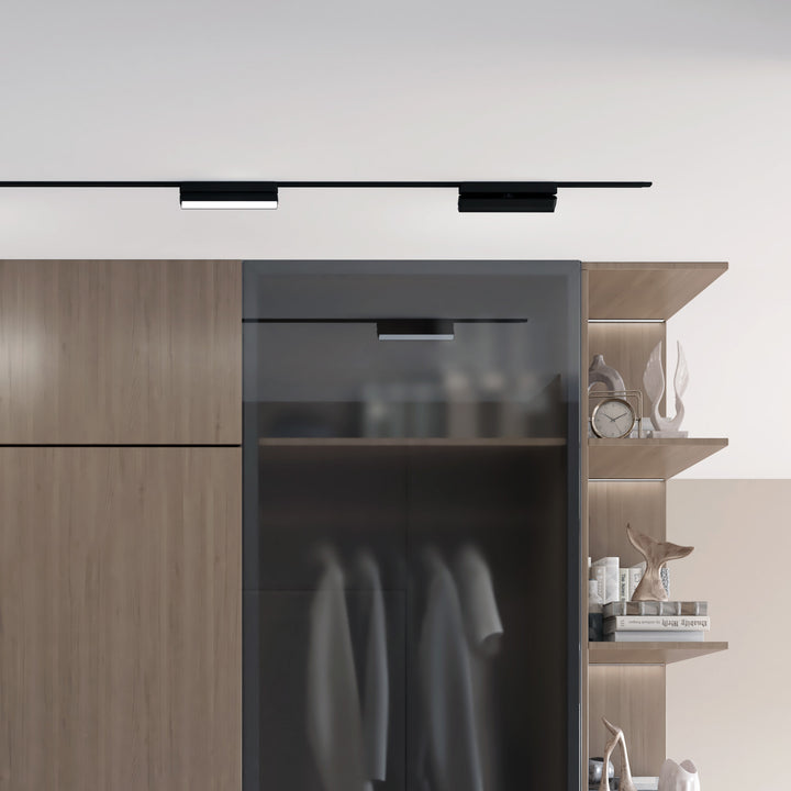 AIR LINEAR - serie de corpuri de iluminat magnetice pe șină pentru iluminat general