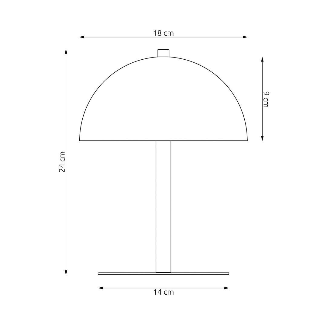 Lampa de masa MOGU LN2 WH