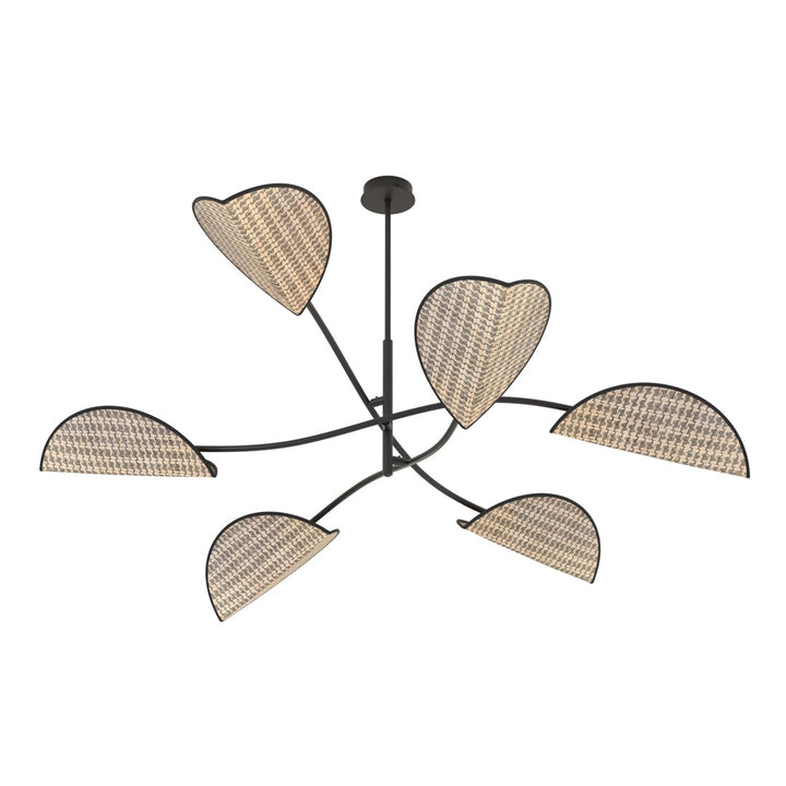 Plafoniera LOTUS 6 BL NATURAL