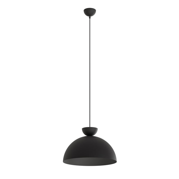 Lustra suspendata LUNARO 1L BL negru