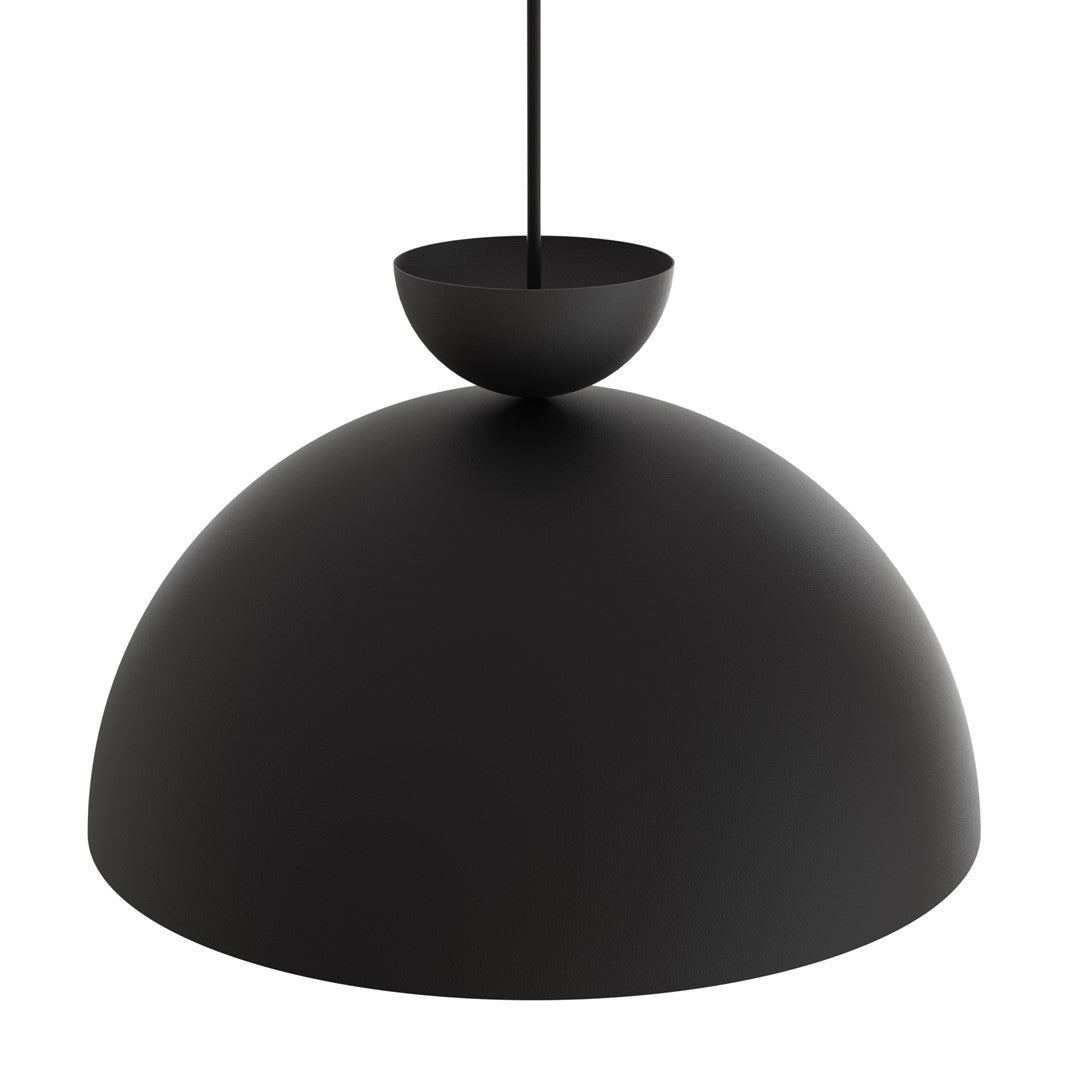 Lustra suspendata LUNARO 1L BL negru