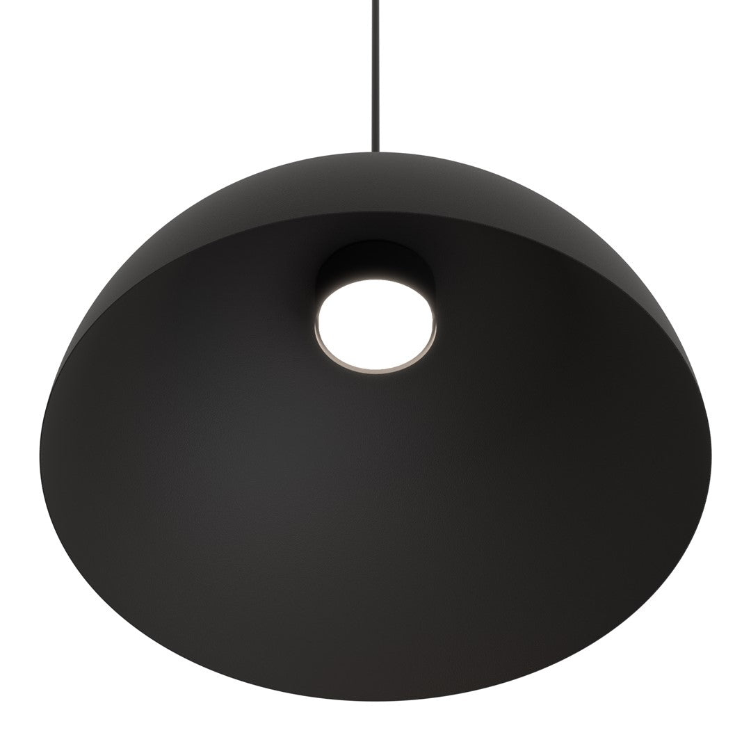Lustra suspendata LUNARO 1L BL negru