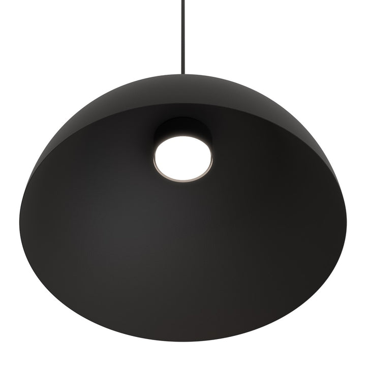 Lustra suspendata LUNARO 1L BL negru