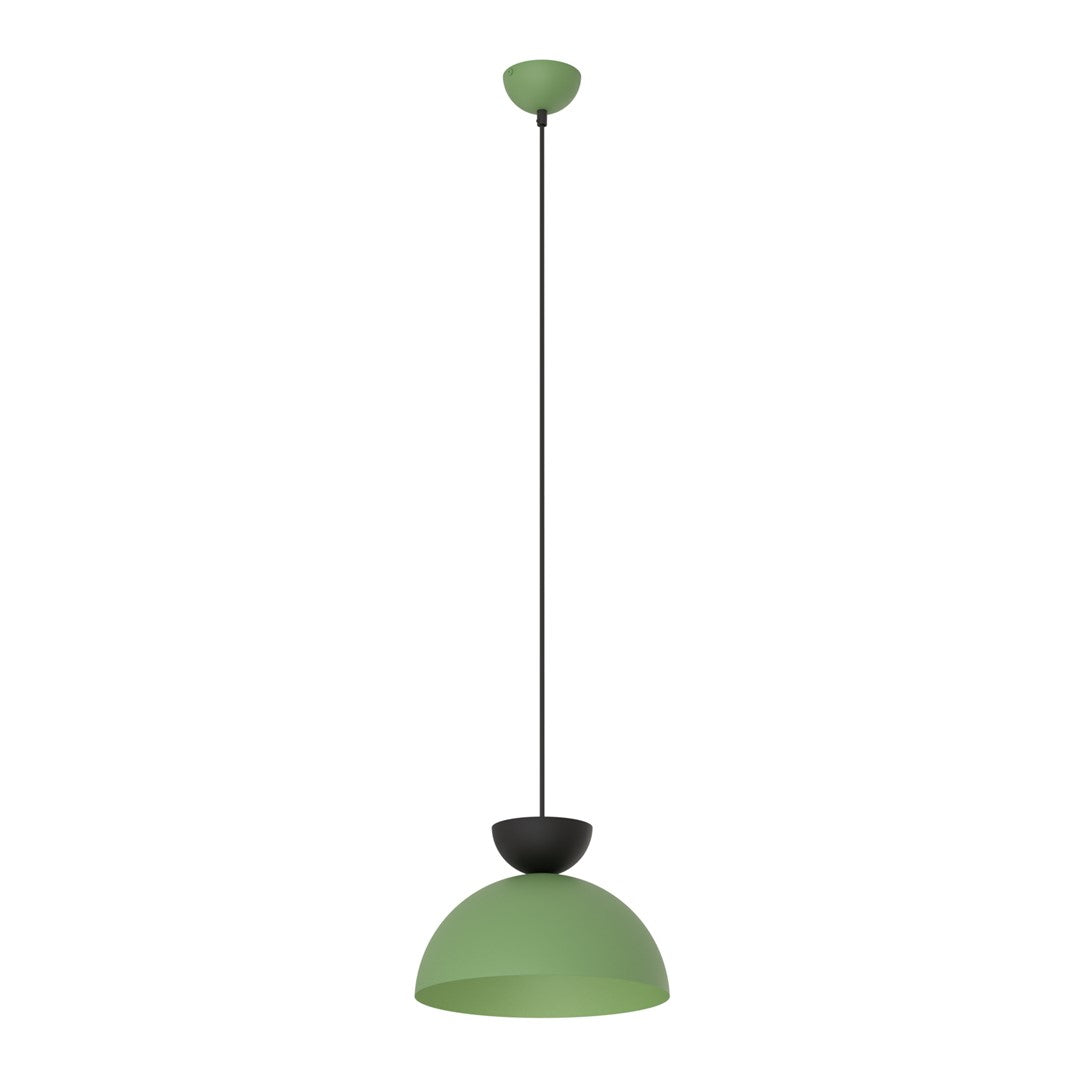 Lustra suspendata LUNARO 1S BL verde