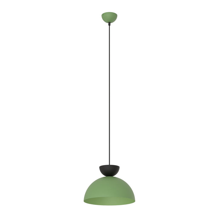 Lustra suspendata LUNARO 1S BL verde