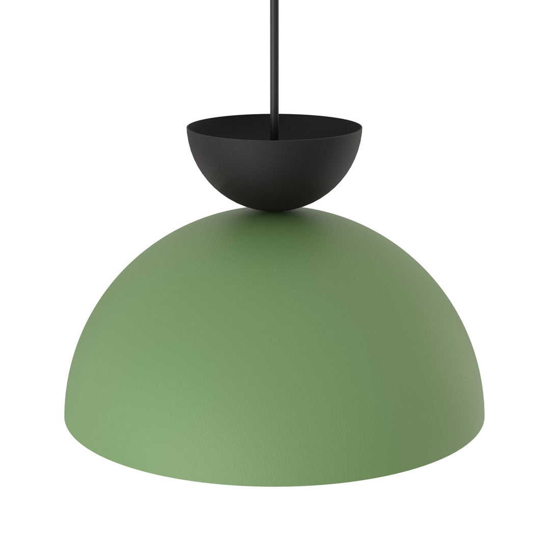 Lustra suspendata LUNARO 1S BL verde
