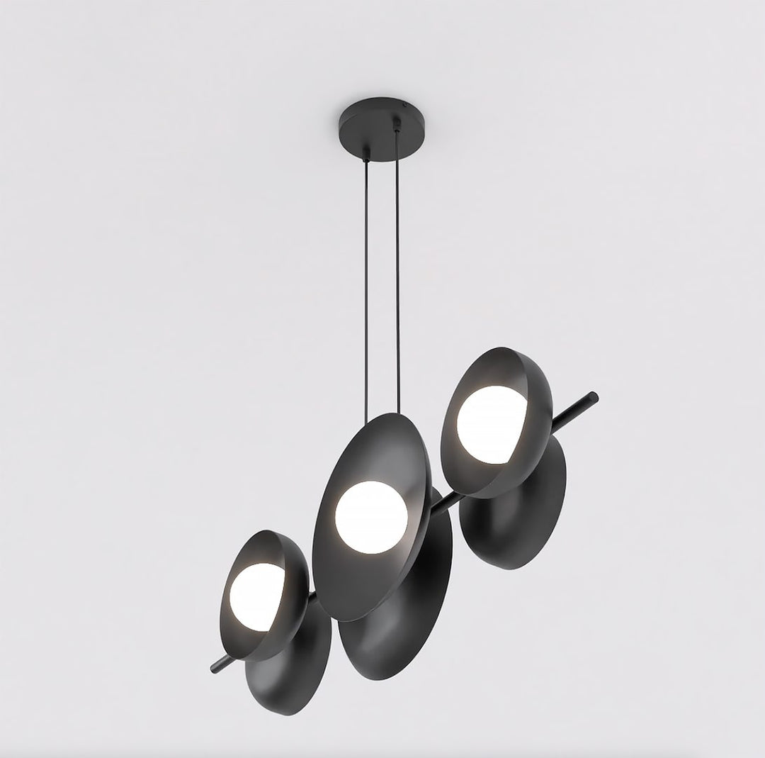 Lustra suspendata VOLUM 6 negru