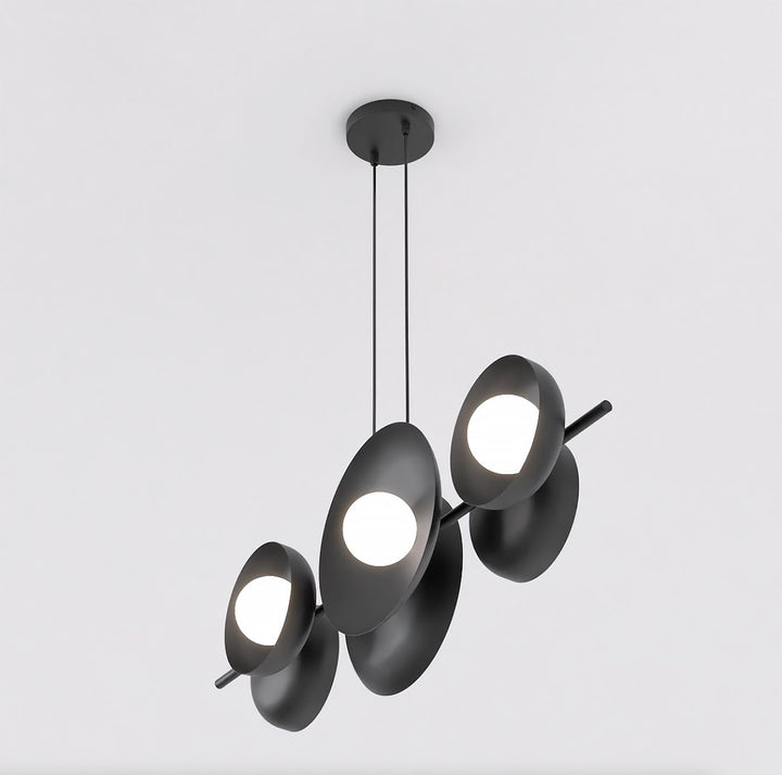 Lustra suspendata VOLUM 6 negru