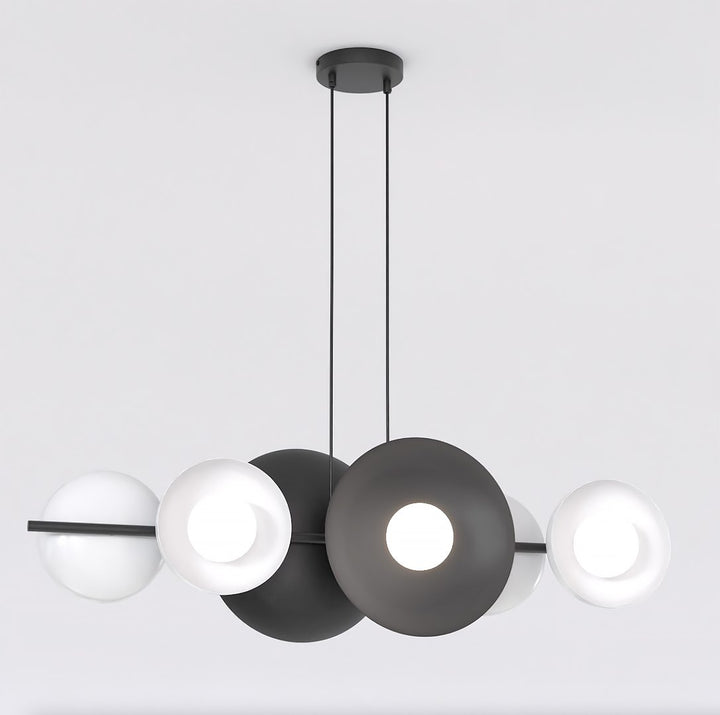 Lustra suspendata VOLUM 6 BL alb