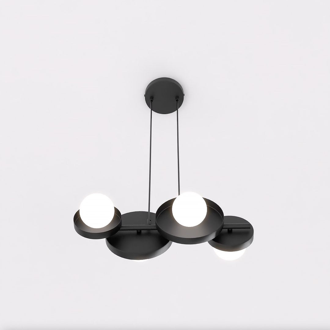 Lustra suspendata MODEL 4 negru