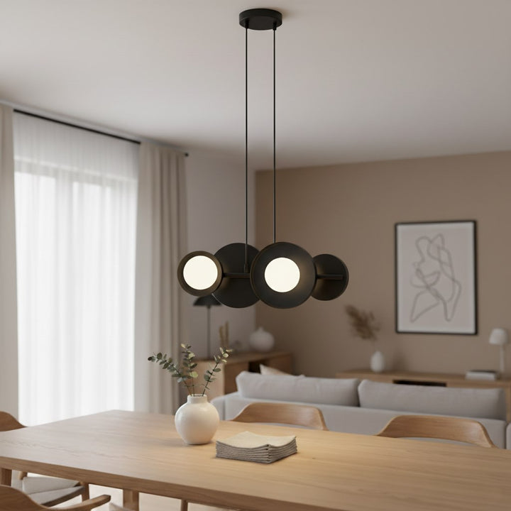 Lustra suspendata MODEL 4 negru