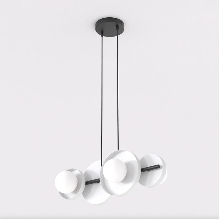Lustra suspendata MODEL 4 BL alb