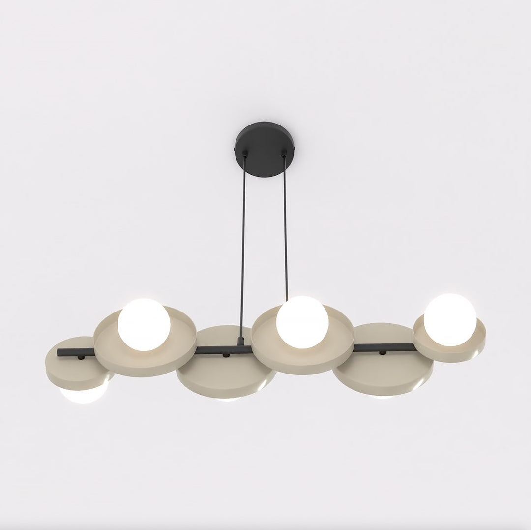 Lustra suspendata MODEL 6 BL cafeniu
