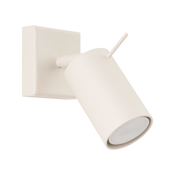 Aplica de perete tip spot ajustabila RING bej