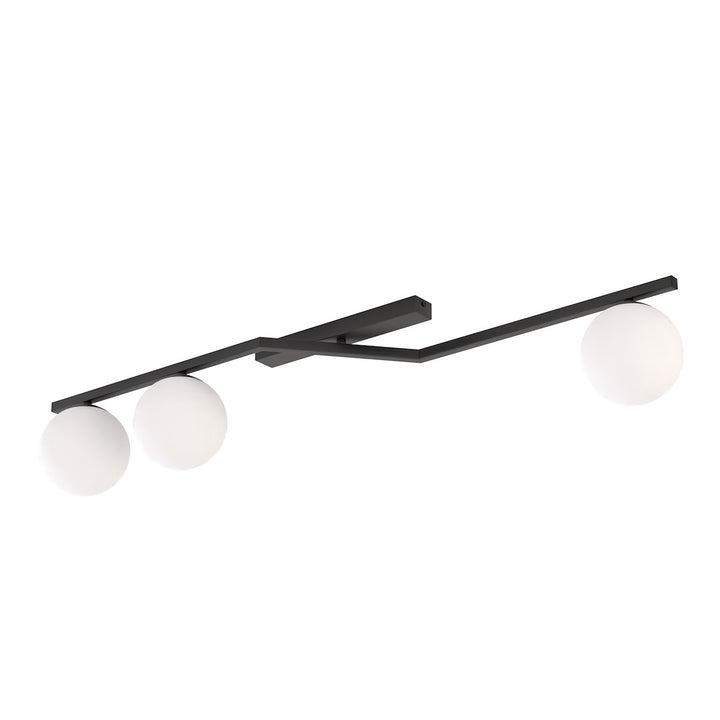 Plafoniera NATON 3 BL opal