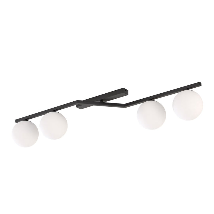 Plafoniera NATON 4 BL opal
