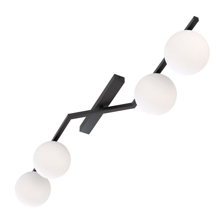 Plafoniera NATON 4 BL opal