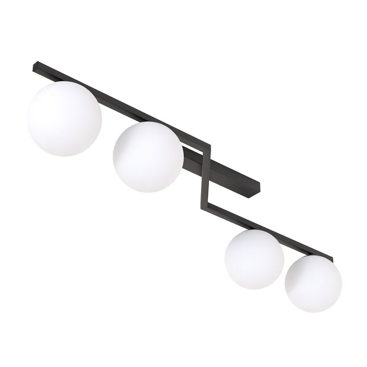 Plafoniera NATON 4 BL opal