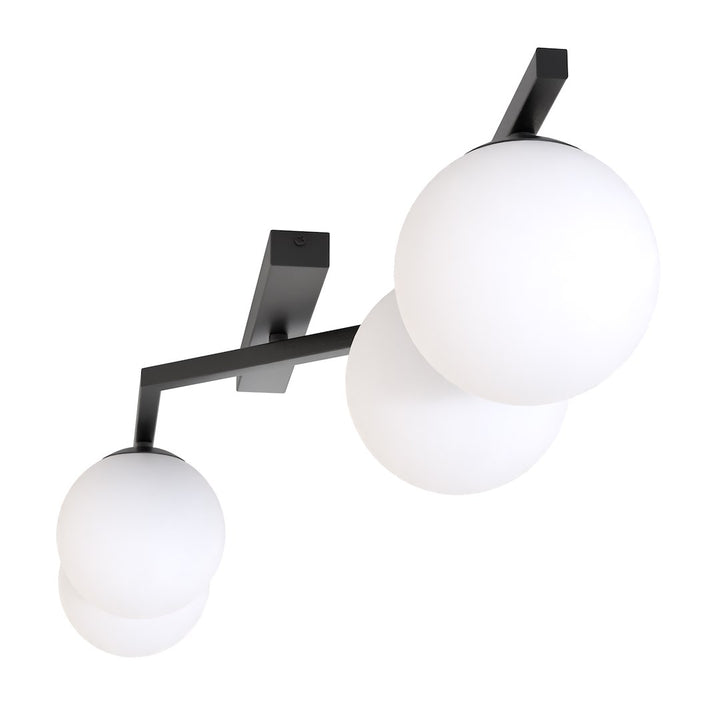 Plafoniera NATON 4 BL opal