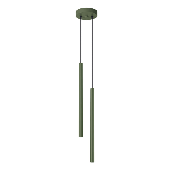 Lampa suspendata PASTELO 2 verde masliniu
