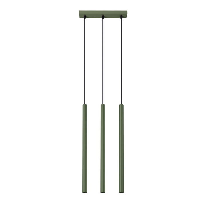 Lampa suspendata PASTELO 3 verde masliniu
