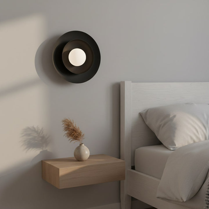 Aplica de perete POPPI K1 BL neagra