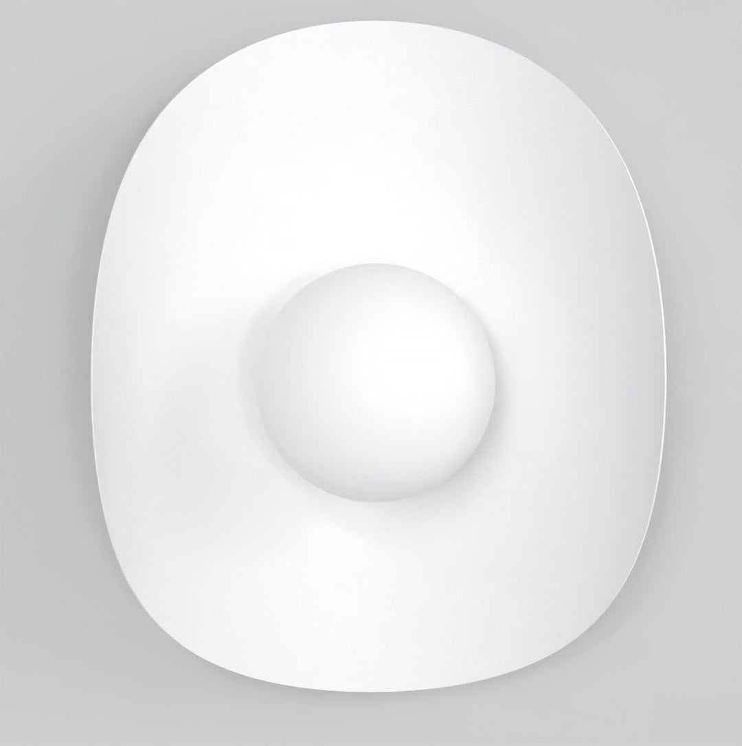 Aplica de perete FIERO XL K1 alba