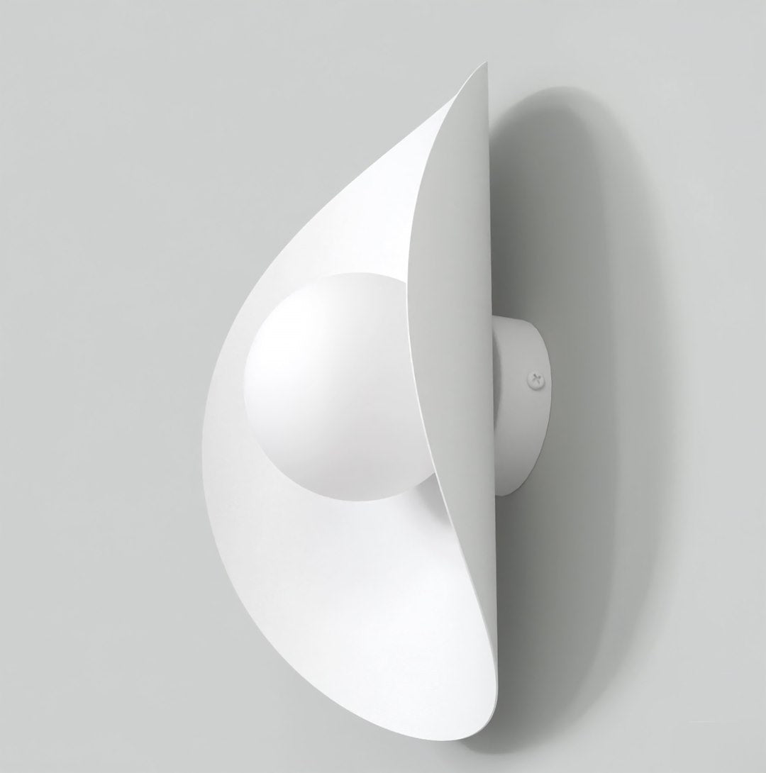Aplica de perete FIERO XL K1 alba