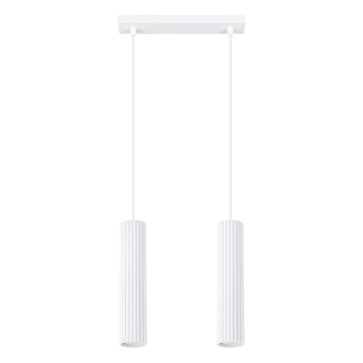 Lampa suspendata KARBON 2 alb