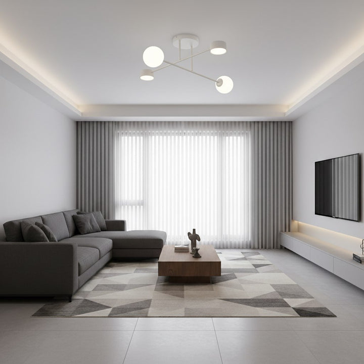 Plafoniera HOLON 4 gri