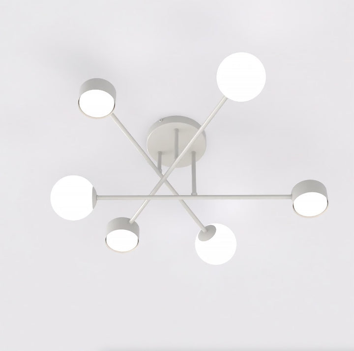 Plafoniera HOLON 6 gri