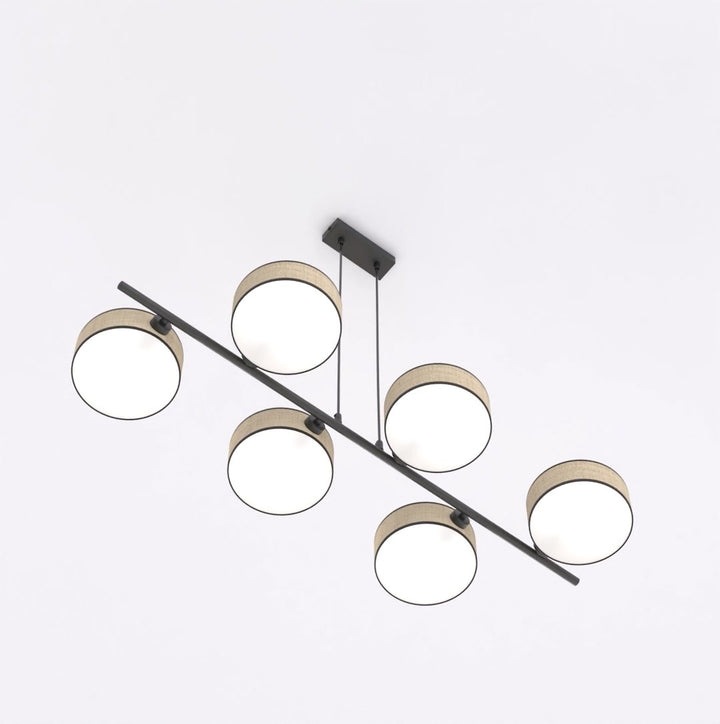 Lustra suspendata DRUMZ 6 ratan