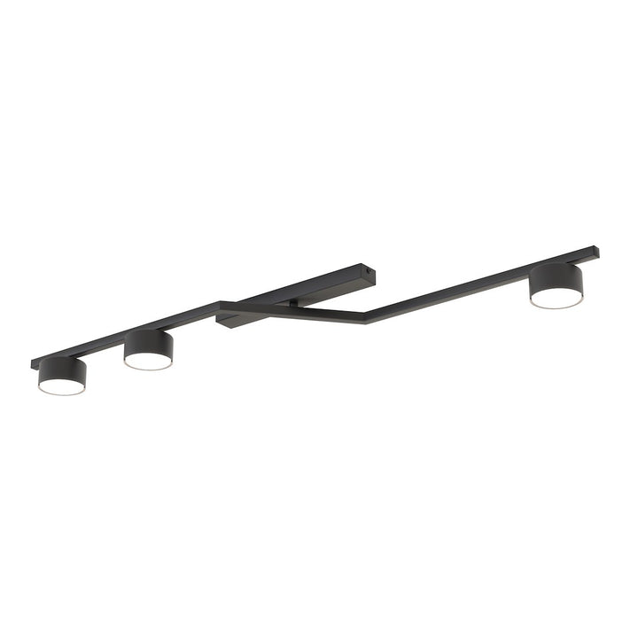 Plafoniera SKAN 3 neagra