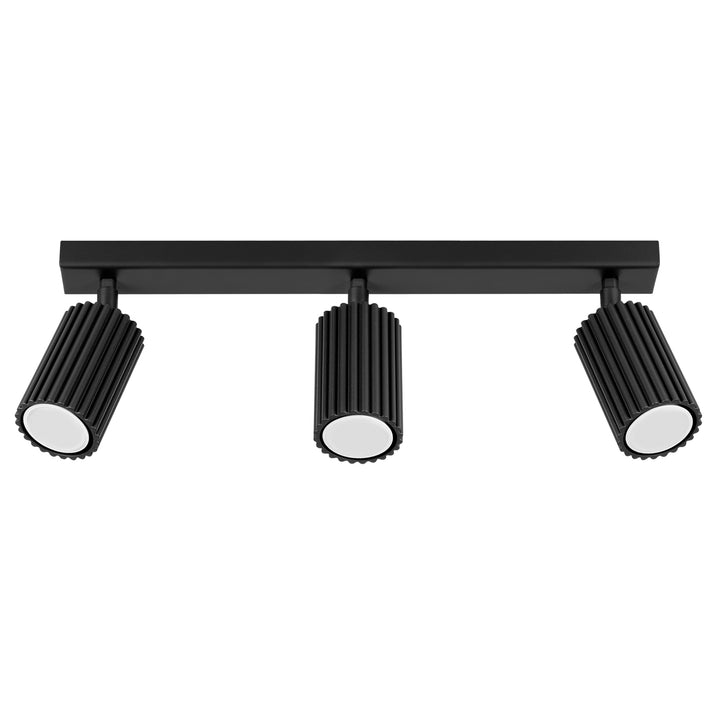 Plafoniera KARBON 3L negru