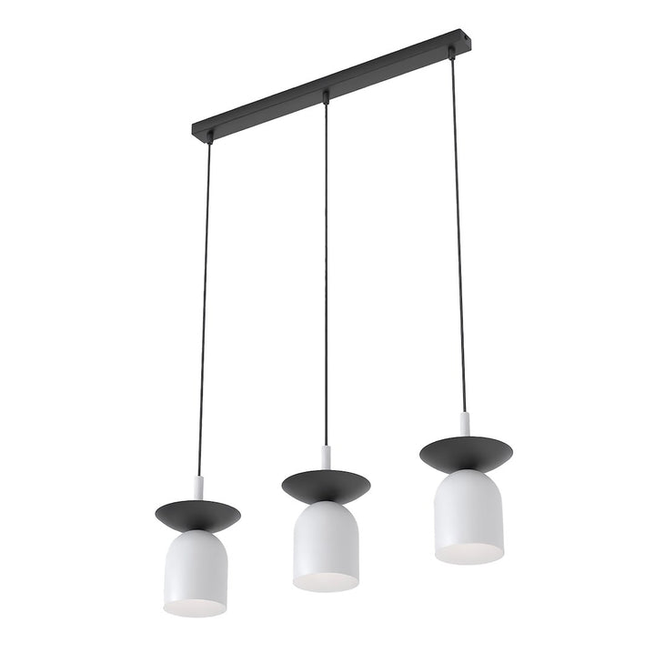 Lustra suspendata EGO 3 BL gri