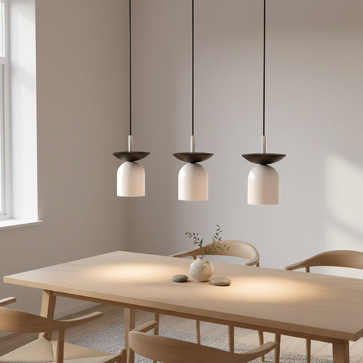 Lustra suspendata EGO 3 BL alb