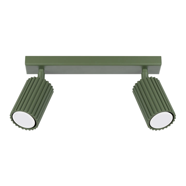 Plafoniera KARBON 2 verde masliniu