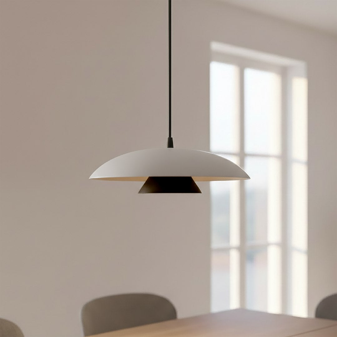Lustra suspendata BABEL 1 alb BL
